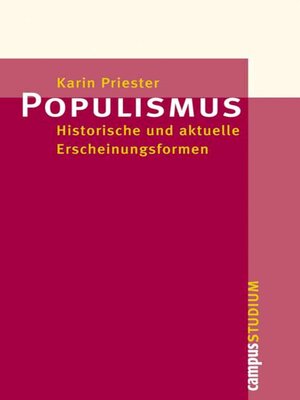 cover image of Populismus